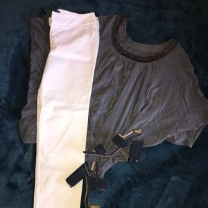 Chelsea Flower grey top